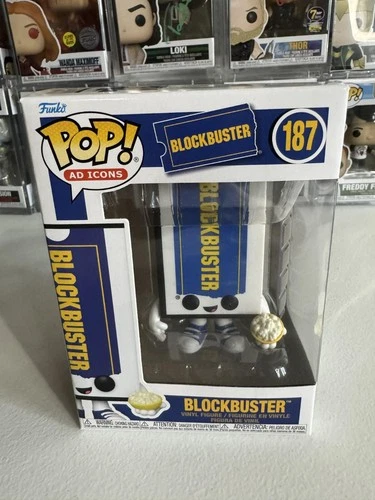 Funko Pop! Blockbuster #187 Ad Icons Vinyl Figure 2023 Blockbuster Franchise