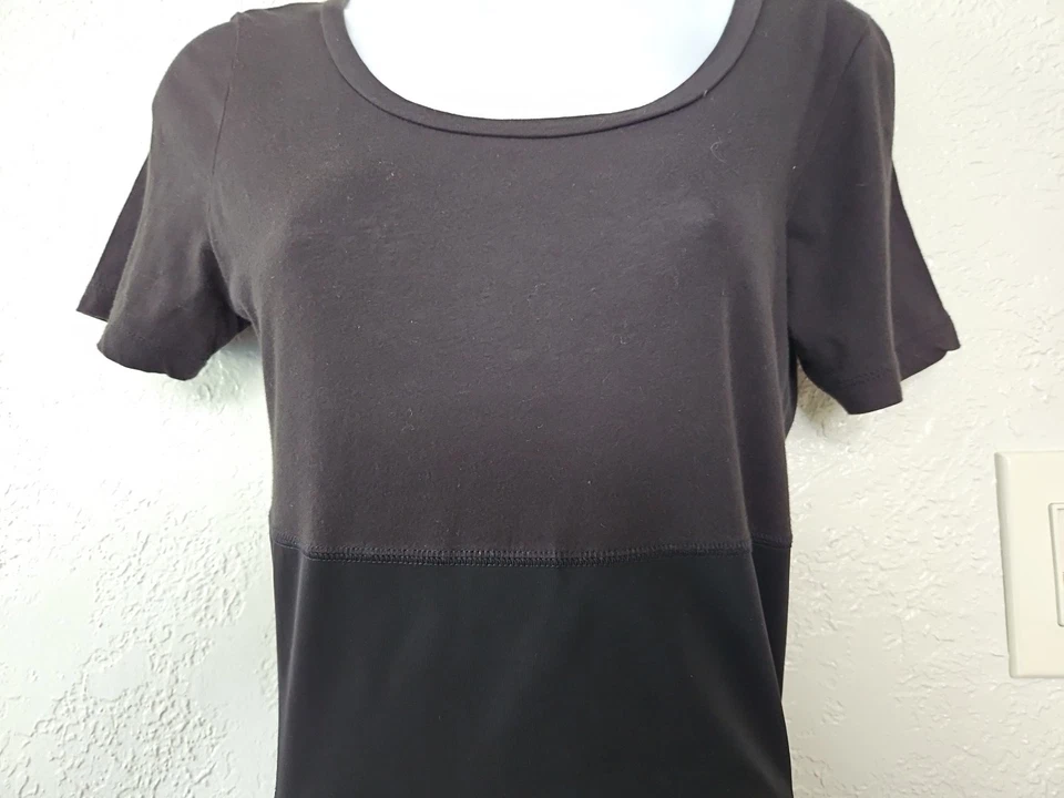 Yummie Tummie by Heather Thomson M LONG 黑色短款 Sl. BASIC T 瘦身衬衫 — 第 4/4 张图片