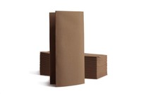 Einwegservietten Alvotex Chic 39X40Cm 50 StüCk Braun Airlaid StoffäHnlich