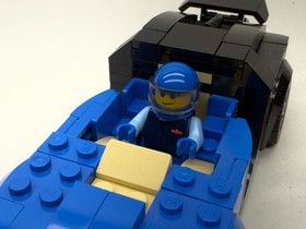 LEGO SPEED CHAMPIONS: Bugatti Chiron (75878) W/Manual & Mini