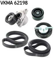 SKF VKMA62198 Keilrippenriemensatz Keilriemen Satz Keilriemensatz FüR Nissan