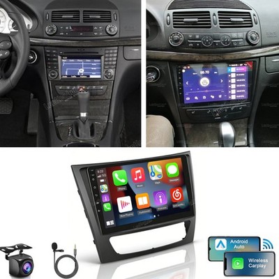 2=32G Für Mercedes E/CLS Klasse W211 W219 Android15 Apple Carplay Autoradio KAM