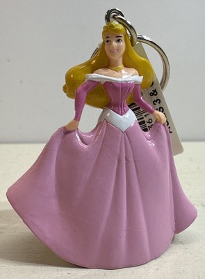 Disney AURORA 3D Figural Bag Clip NEW Keychain 2.5''