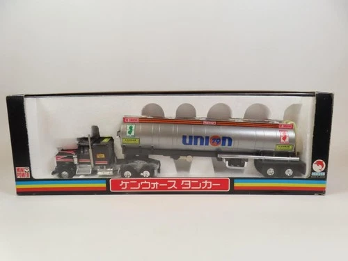 Shinsei Mini Power 643 Kenworth Tanker- Union, 1/64, 99% MIB!
