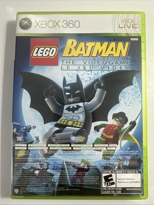 LEGO Batman & Pure (Microsoft Xbox 360, 2009) CIB COMPLETE - Tested