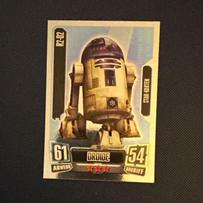 Topps Force Attax Star Wars Die Republik Droide R2-D2 Karte R2-02 DE