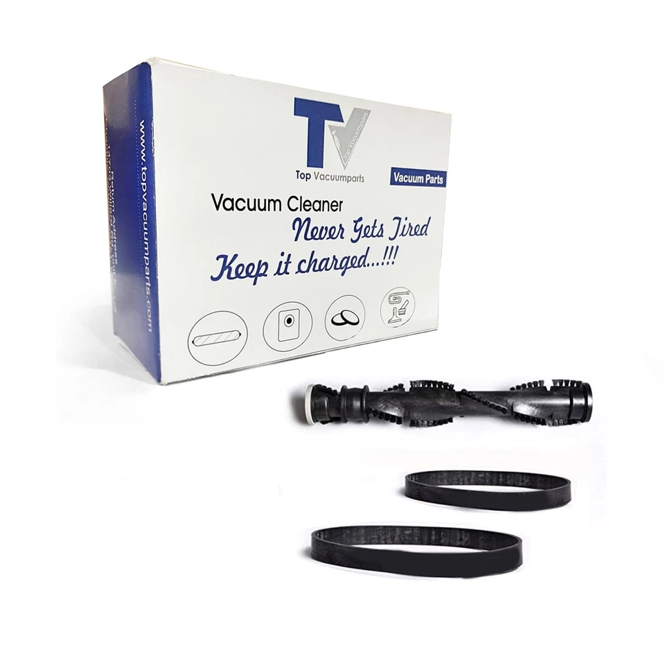 TIDYVAC Bissell 1739, 1739R, 2191, 12B1D Vacuum Cleaner Roller Brush And 2 Belts