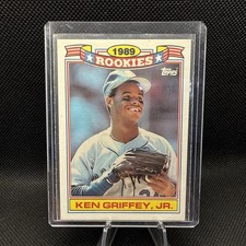 1990 Topps #11b Ken Griffey, Jr. Glossy Rookies
