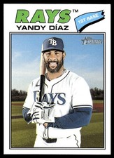 2026 Topps Heritage Yandy Diaz Tampa Bay Rays #47