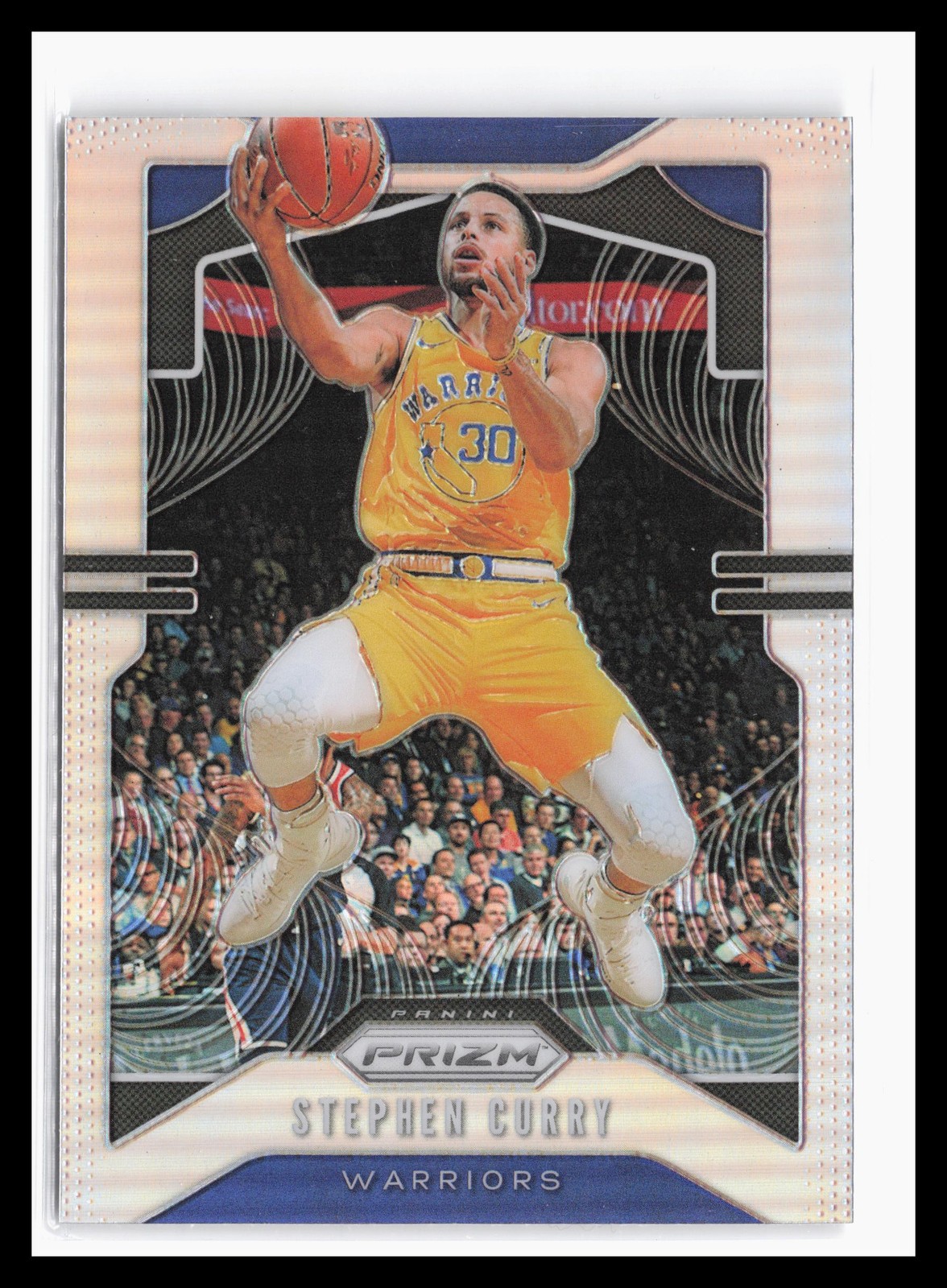 2019-20 Panini Prizm Prizms Silver #98 Stephen Curry Golden State Warriors SP JA