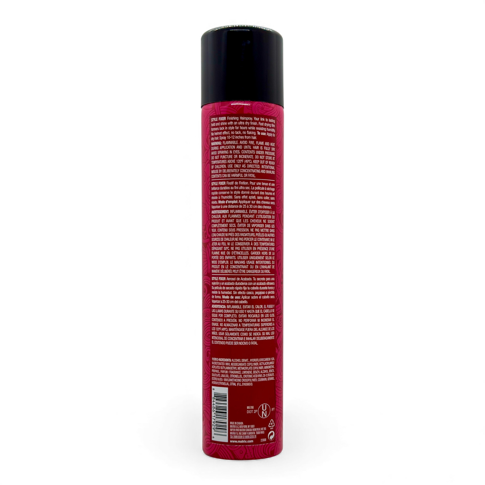 Matrix Style Link Style Fixer Finishing Hairspray 10.2oz | Extra Strong Hold