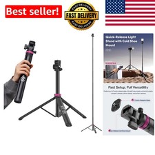 Portable 82" Aluminum Tripod with Ball Head - Perfect for Outdoor Photography