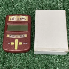 2 Electronic Handheld Bible Search Trivia  Know The Word,  By Pro Tech