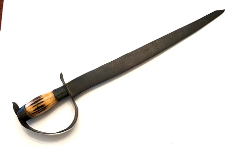 Original Civil War Confederate D-Guard Bowie Knife. Great Patina & AUTHENTIC!!!