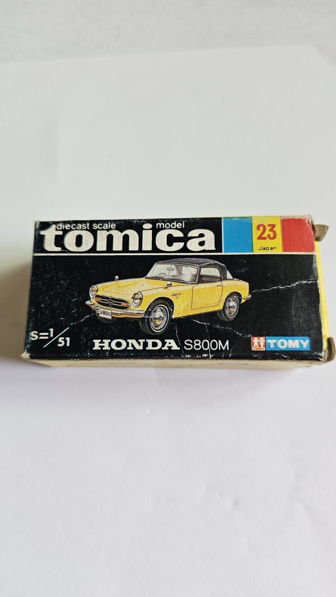 Tomica black box Honda S800M No.23 Rare Collectible Model Car Tomy