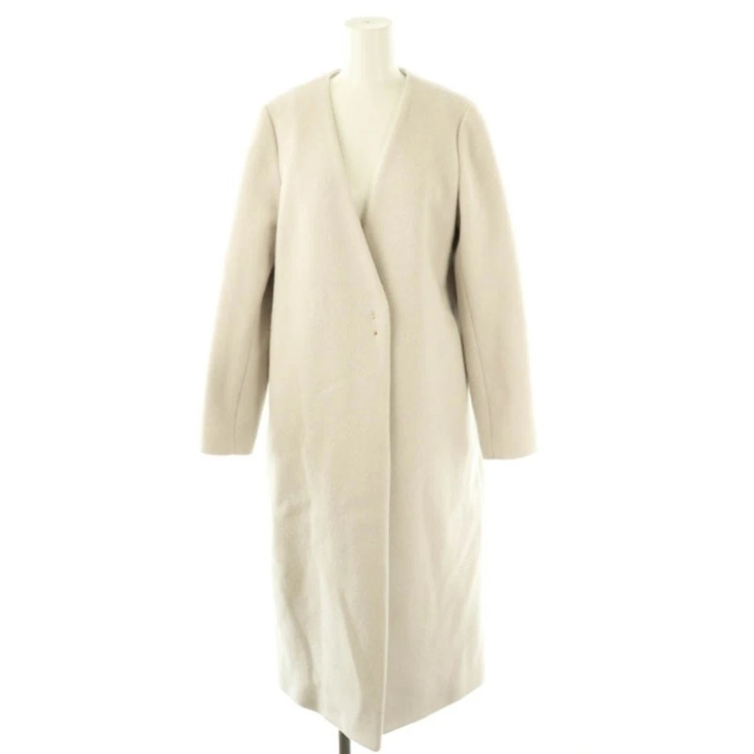 OFF WHITE Cappotto lungo LagunaMoon Jackal capospalla S bianco sporco DO usato2aeefaceb17722c2c