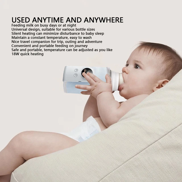 Portable Bottle Warmer Fast Heating For Travel E