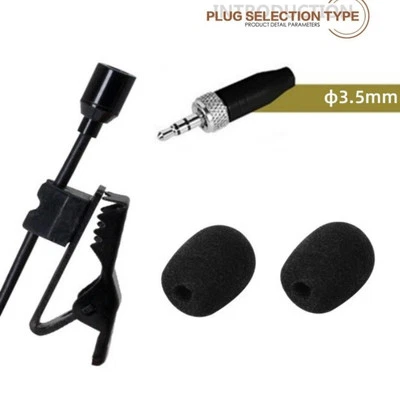 Microphone Dozenten Amovible Micro-Cravate Drahtlos-System Flexibilité - Photo 1/4