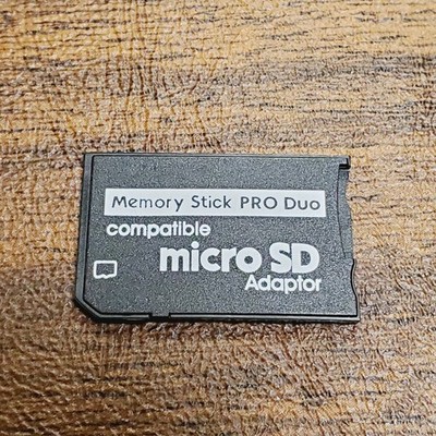 32GB Memory Stick w/ MS Pro Duo Adapter Card for PSP Cybershot Camera NEW SEALED