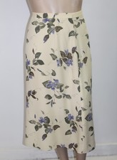 Talbots Vintage Skirt w Floral Print Size 14
