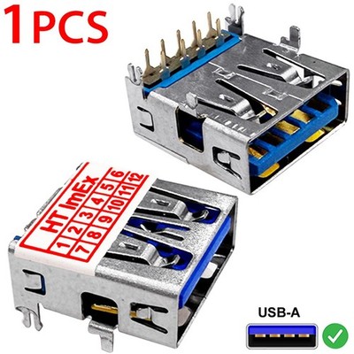 USB 3.0 adapter port Socket connector comp. for MSI GS75 Stealth 8SE (MS-17G1)