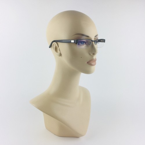 RAY-BAN eyeglasses BLACK HALF RIMLESS glasses frame MOD: RB 6182 2502 - Picture 9 of 12
