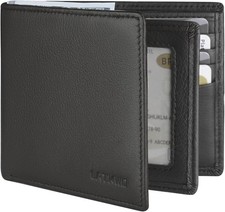 Cartera De Cuero Para Hombre Billetera Carteras Corta Cartera De Moda Clasico US