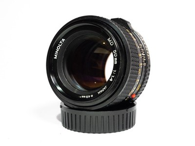 Minolta MD 50mm f1.4 analog vintage mc lens portrait slr 35mm