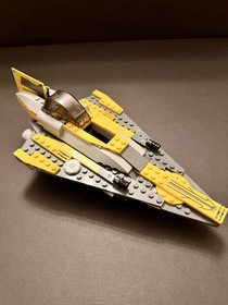 LEGO Star Wars 7669 Anakin's Jedi Starfighter Ship Set Box Manual NO MINIFIGURES