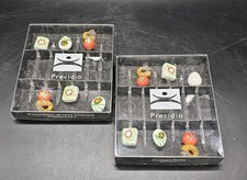 Precidio Sushi Hand Blown Glass Cocktail Picks Set Of 2 Boxes 6 Per Box