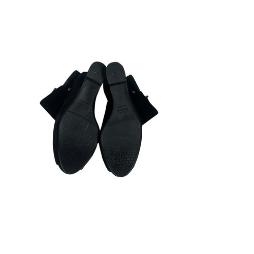 Stuart Weitzman Black Suede Platform Heels Open Toe Women’s Size 6.5 EUC - Picture 3 of 12