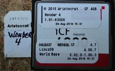 Aristocrat Software Gen7 Gen8 "Wonder 4 " (1.01-63356) CF #1