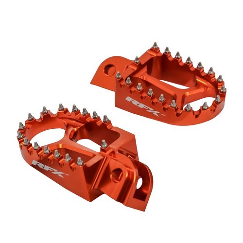 RFX Pro Footrests Orange Fits KTM 150 SX 2011-2015
