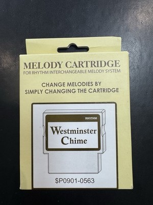 Rhythm Melody Cartridge Westminster Chime SP0901-0563 Beige Brown White