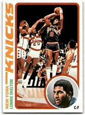 1978-79 Topps Lonnie Shelton New York Knicks #66