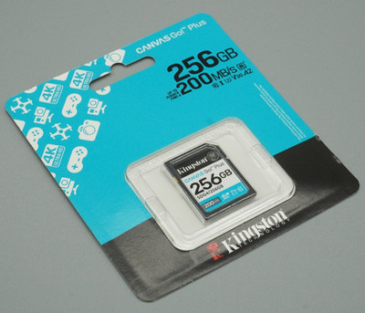 Kingston Canvas Go! Plus Gen4 SDXC 256GB Speicherkarte 200MB/s UHS-I U3 V30 NEU