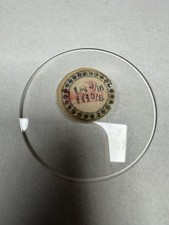 Vintage Favorite Pocket Watch Mineral Crystal 40.90mm Domed 18 3/16 16 3/8 Clear