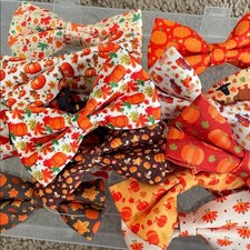 15 Fall Themed Hair Bows