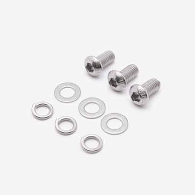 Schrauben und Unterlegscheiben Set für Kennzeichenhalter für Talaria X3 Straßenzulassung TL25 NEU