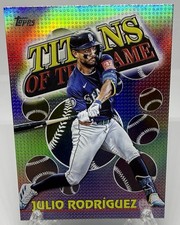 2026 Topps Titans of the Game Julio Rodriguez #TOG-20 Seattle Mariners