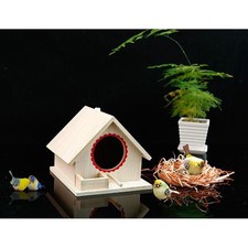 Wooden Bird House Hanging/Nest/Feeding Box Handmade For home