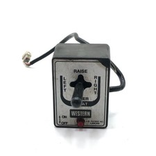 Western Fisher 56369 Straight Blade Joystick Control W 6-pin Plug For Plows