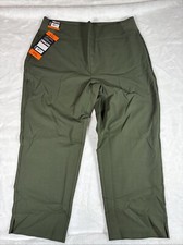 Kirkland Signature Women's 4 Way Stretch Ankle Pant Green Size XXL