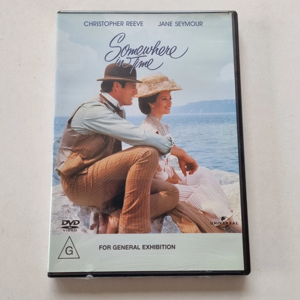 Somewhere in Time (DVD, 1980) PAL Region 2 & 4 (Christopher Reeve, Jane Seymour) - Image 2 of 4
