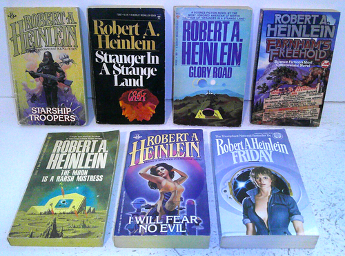 21 Robert A. Heinlein Bücher 3 Zukunftsgeschichte, 4 Jugendliche, Citizen of the Galaxy - Bild 4 von 5