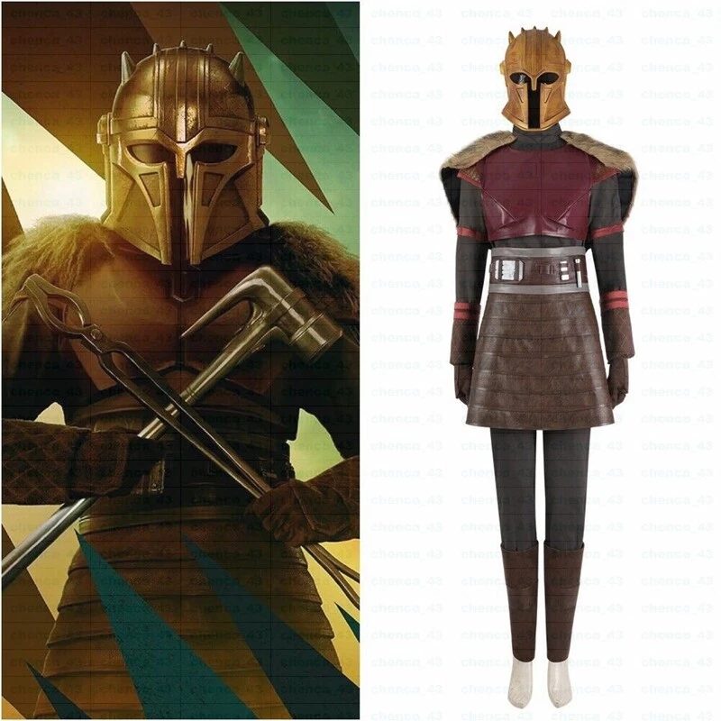 Mandalorian 3 El Armador Disfraz Juegos con disfraces Mujeres Mandalore Trajes Casco Regalos Foto 2 de 4