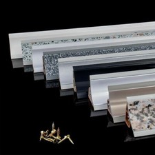 Abschlussleisten 1,5m - 3m Winkelleisten Küche Arbeitsplatte ABSCHLUSSLEISTE