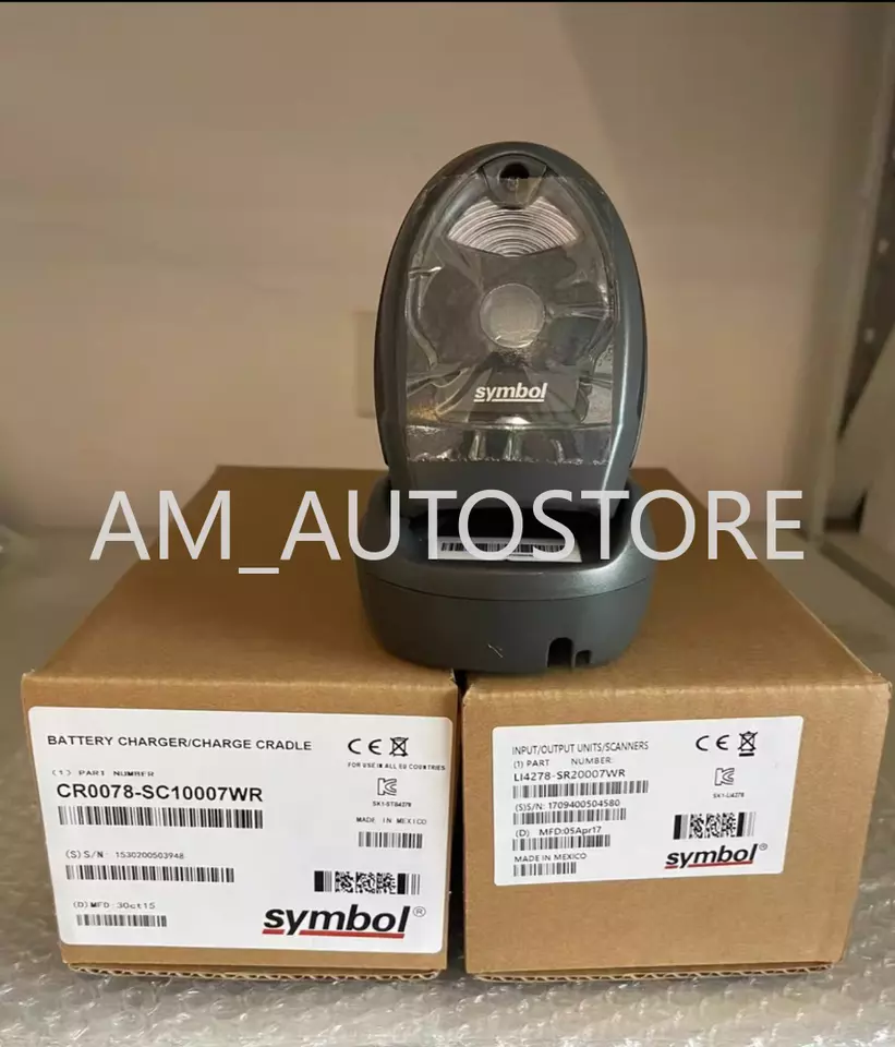 LI4278-SR NEW Zebra Wireless Bluetooth Barcode Scanner with Cradle and USB Cable - Image 4 of 4