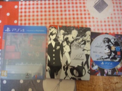 PERSONA 5 EDIÇÃO DE COLECIONADOR PS4/PS5 100% ORIGINAL LACRADO
