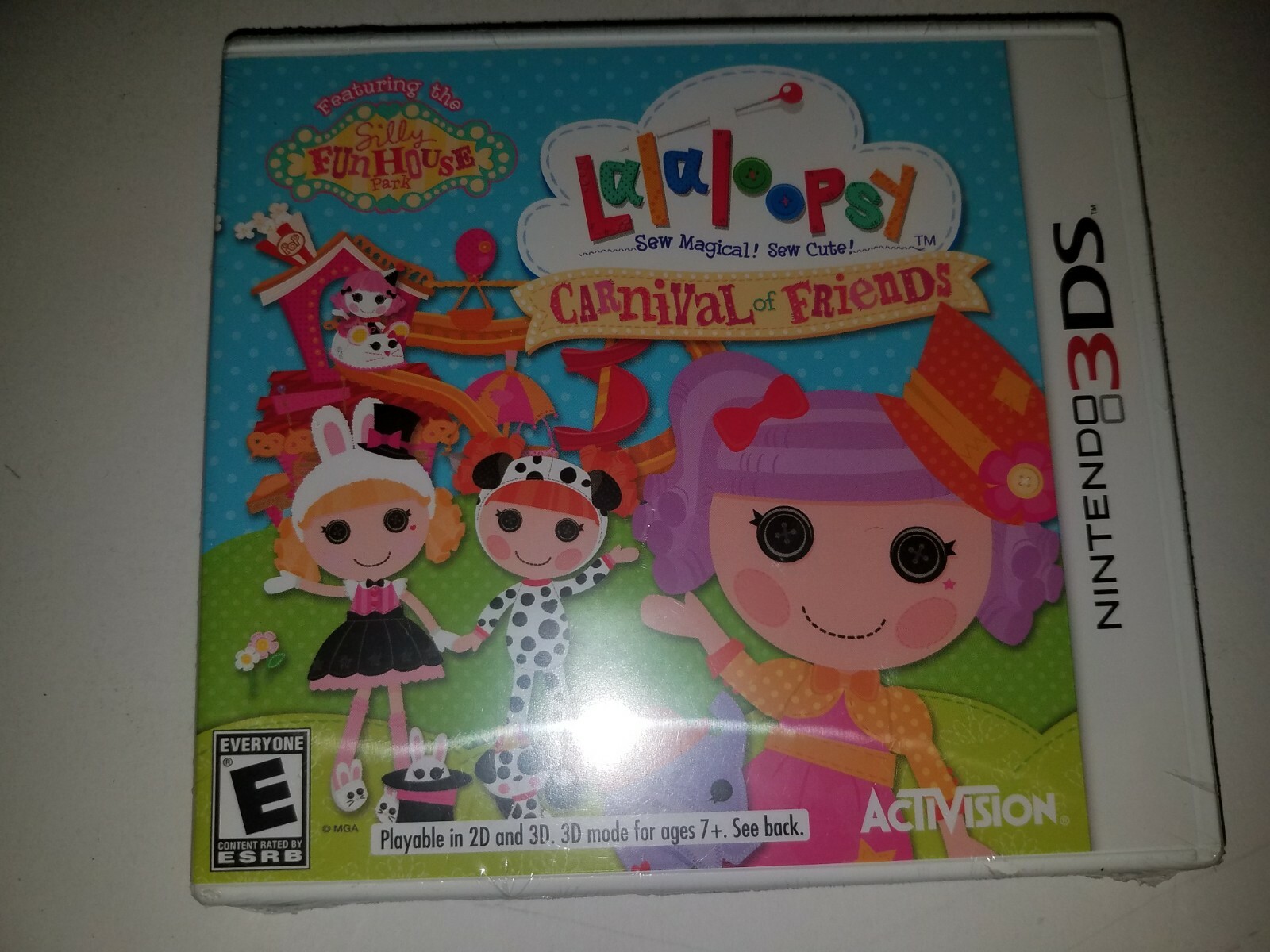 Lalaloopsy Carnival of Friends Nintendo 3DS, 2012 Spiel neu versiegelt